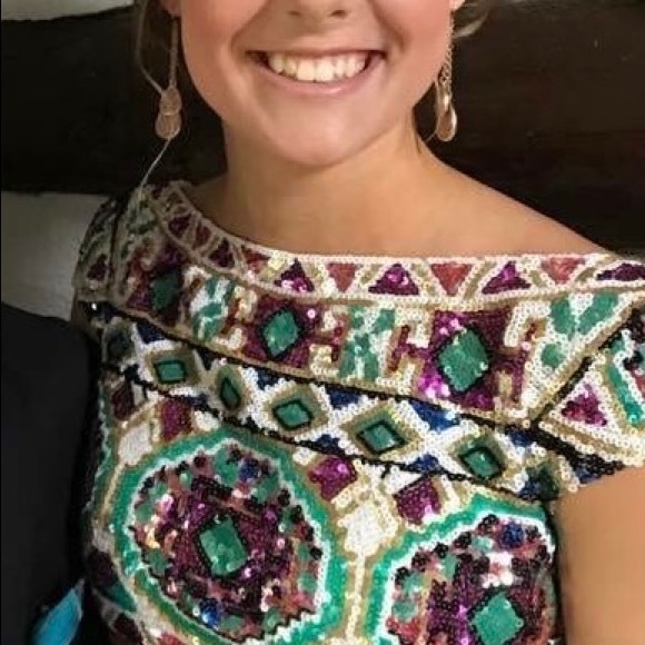 Sherri Hill two piece size 6 - Picture 2 of 3